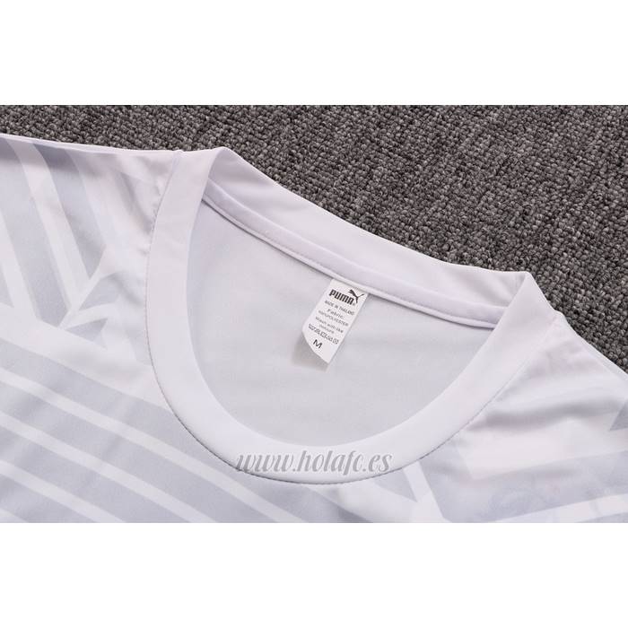 Chandal del Olympique Marsella Manga Corta 2022-2023 Gris